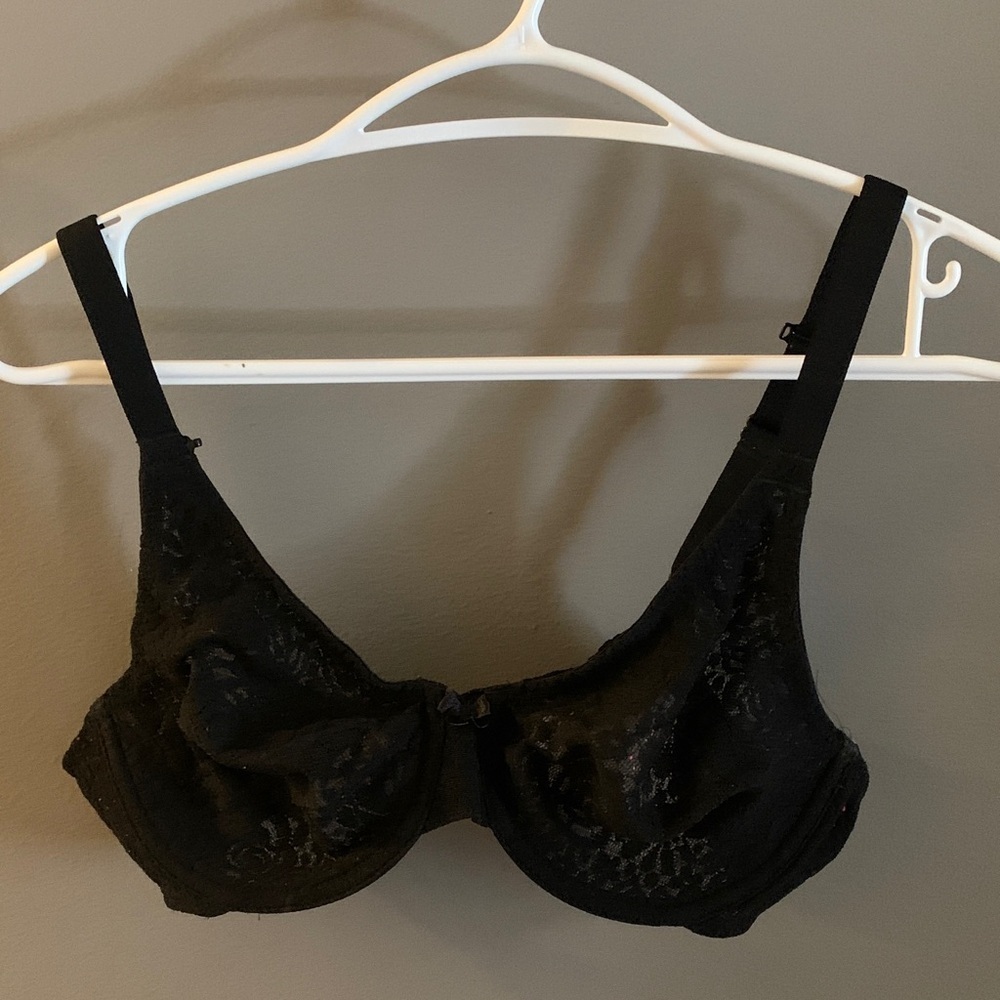 Wacoal halo underwire Black Lace Bra